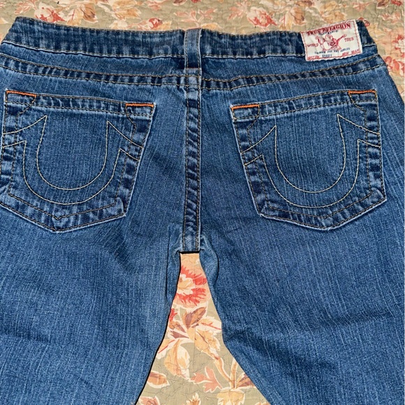 True Religion Low Rise Boot Cut Jeans 32 - Picture 5 of 6